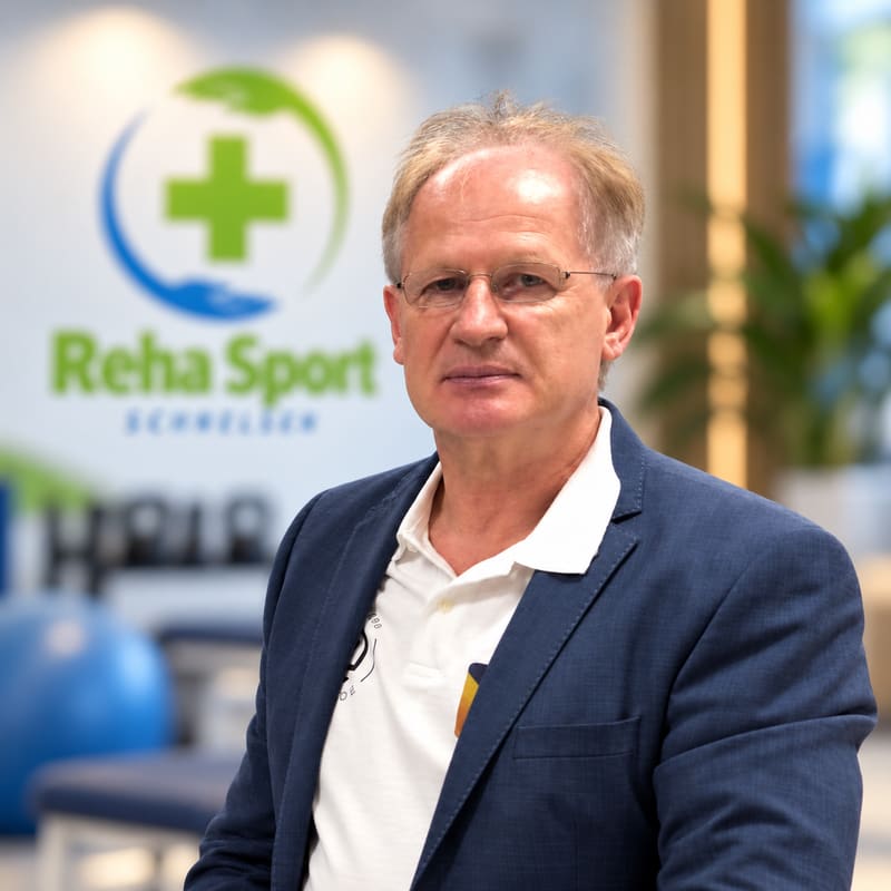 Muhamed Kahrimanovic, Übungsleiter bei Reha-Sport Schnelsen